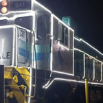 Papai Noel chega de trem a Itabira em programação especial de Natal