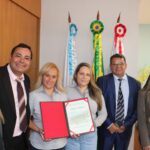 Thaís Alves, Marcelino Guedes, Valdenise dos Santos, Gabriely de Couto, Heraldo Noronha e Éricka Rodrigues – Foto Divulgação-Ascom-HNSD