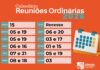 Câmara de São Gonçalo divulga calendário de reuniões ordinárias de 2026